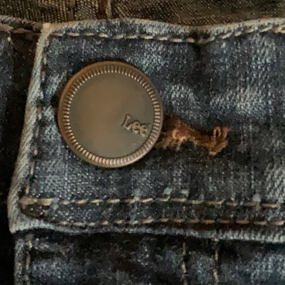 Lee Comfort Waistband Blue Jeans Size 16W - Picture 10 of 11